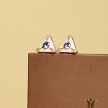 Enamel tanzanite fusion drops