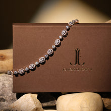 Oval & Round Rose Gold Bracelet