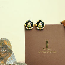 Floral leaf petal earring