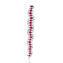 Ruby & Diamond Choker cum Bracelet