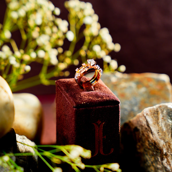 Celestial Trio Diamond Ring
