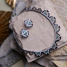 Midnight Mosaic Emerald Set