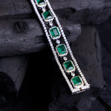 Emerald & Diamond Choker cum Bracelet