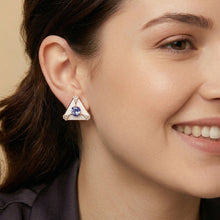 Enamel tanzanite fusion drops