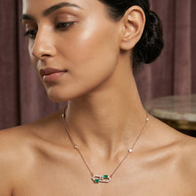 Emerald symphony pendant