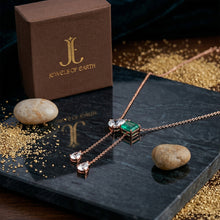 Pear & Rectangle Neckpiece