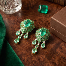 Evergreen Emeralds Earrings