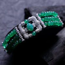 Diamond and Emerald Choker