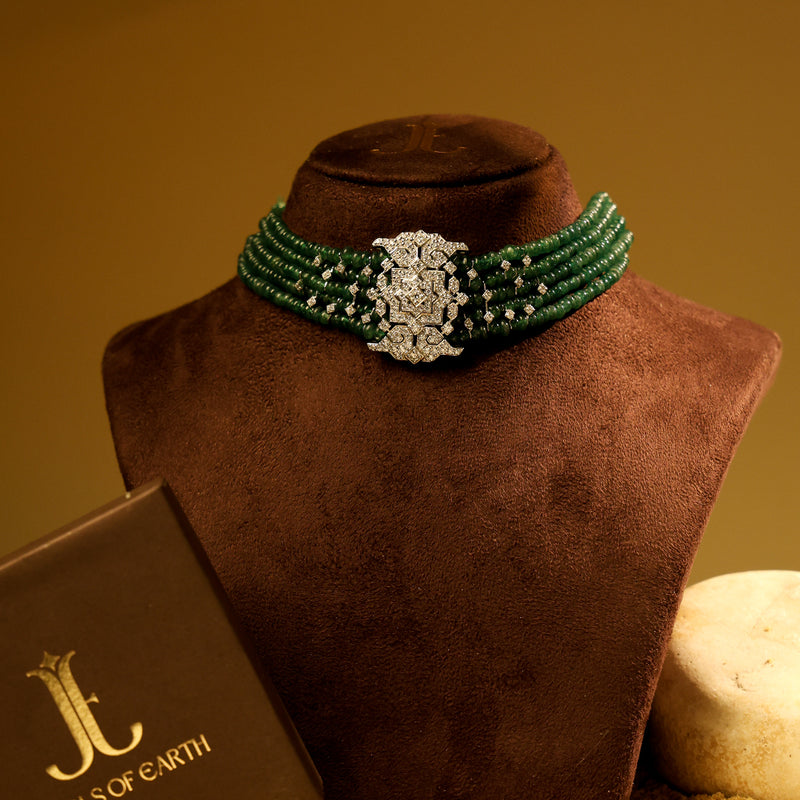 Emerald Royale Diamond Choker