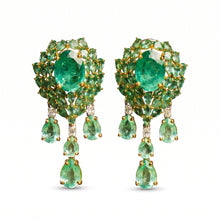Evergreen Emeralds Earrings