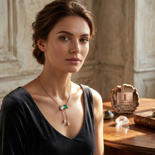 Pear & Rectangle Neckpiece