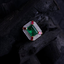 Emerald Ruby Radiance Ring