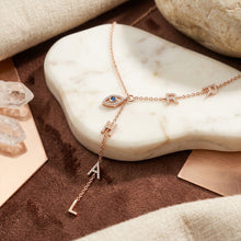 Personalised Evil Eye Name Neckpiece