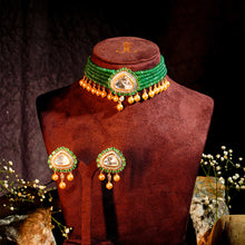 Emerald Royale Kundan Choker