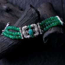 Diamond and Emerald Choker