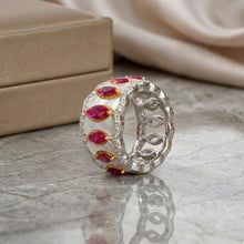 White mother of pearl ring