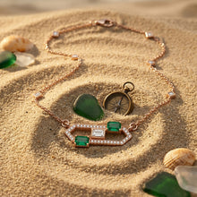 Emerald symphony pendant