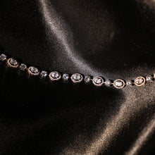 Oval & Round Rose Gold Bracelet