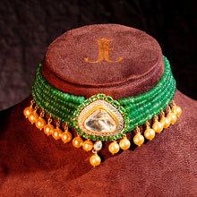 Emerald Royale Kundan Choker
