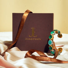 Russian & Zambian Emerald Cuff