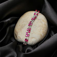 Ruby Glam Celebration Bracelet