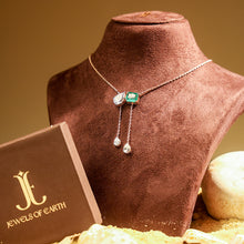 Pear & Rectangle Neckpiece