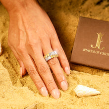 Golden Radiance Yellow Sapphire & Diamond Ring