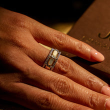 Ocean Glow Mother of Pearl Ring