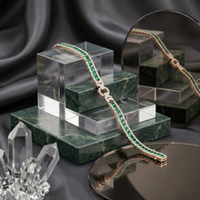 Emerald Spark Bracelet cum Choker