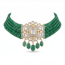 Emerald Royale Statement Choker