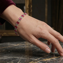 Ruby Glam Celebration Bracelet