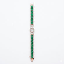 Emerald Spark Bracelet cum Choker
