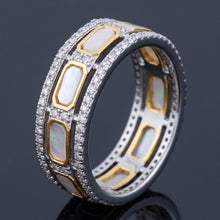 Ocean Glow Mother of Pearl Ring