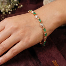 Emerald & Diamond Bracelet