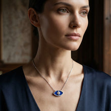 Midnight Guardian Eye Necklace
