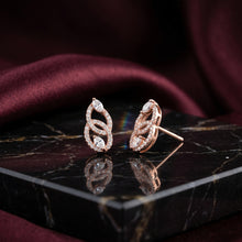 Blush Swirl Diamond Earrings