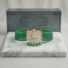 Emerald Royale Statement Choker