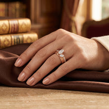 Pink Gold Marquise Ring