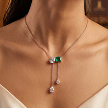 Pear & Rectangle Neckpiece