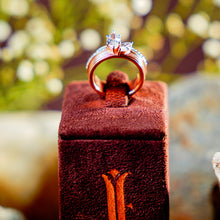 Pink Gold Marquise Ring