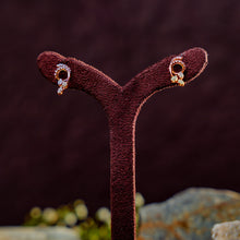 Twisted Marquise Glow Stud Earrings