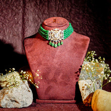 Emerald Royale Statement Choker