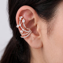 Celestial Wave Diamond Earrings