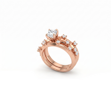 Celestial Trio Diamond Ring