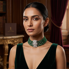 Emerald Royale Diamond Choker